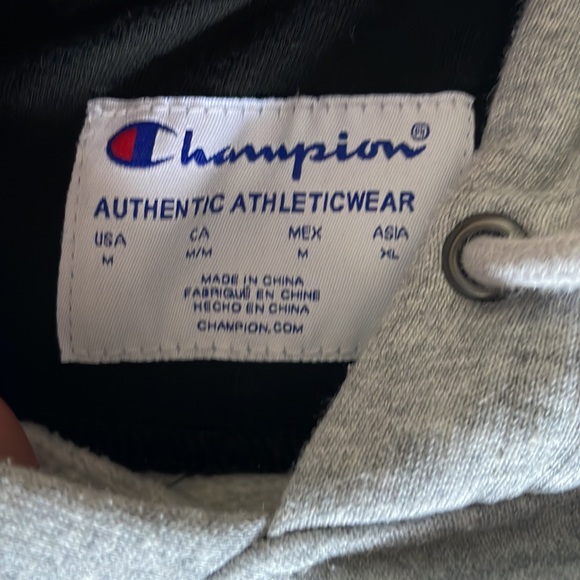 CHAMPION SWEATSHIRT GREY - Picture 2 of 2